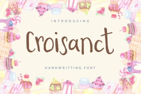 Croisanct Font by Regalëy_21 — Script Handwritten Font — preview 1
