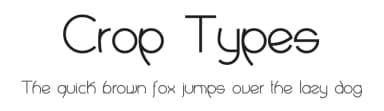 Crop Types by Cristian Bellei — Sans Serif Font — thumbnail 1
