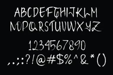 Cross out Font by husnant9 — Script Handwritten Font — thumbnail 6