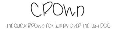 Crown by Des Gomez — Script Handwritten Font — thumbnail 1