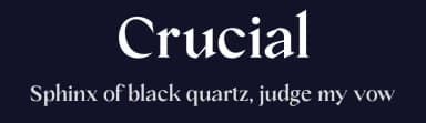 Crucial by Jehoo Creative — Serif Font — thumbnail 2