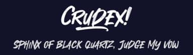 Crudex by Khurasan — Script Handwritten Font — thumbnail 2
