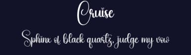 Cruise by Scratchones — Script Handwritten Font — thumbnail 2