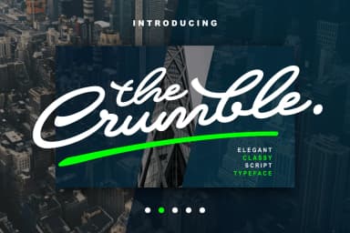 Crumble Font by Subqi Std — Script Handwritten Font — thumbnail 1