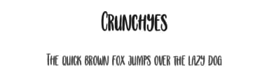Crunchyes by Maulana Creative — Script Handwritten Font — thumbnail 1