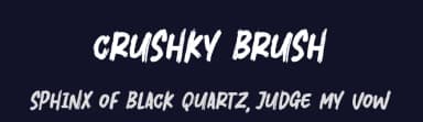 Crushky Brush by Sronstudio — Script Handwritten Font — thumbnail 2
