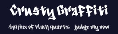 Crusty Graffiti by Yoga Letter — Script Handwritten Font — thumbnail 2