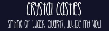 Crystal Castles by Des Gomez — Script Handwritten Font — thumbnail 2