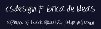 CSDesign Fábrica de ideas by csdesign — Script Handwritten Font — thumbnail 2
