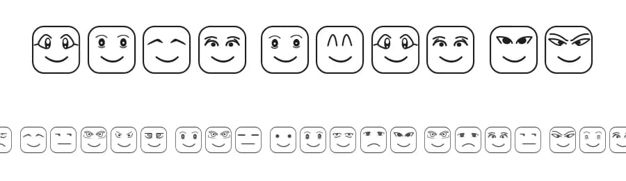 Cube Face ST by Southype — Dingbats Font