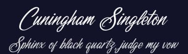 Cuningham Singleton by Perspectype Studio - Letterena.com — Script Handwritten Font — thumbnail 2