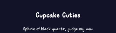 Cupcake Cuties by Ibra Creative Studio — Script Handwritten Font — thumbnail 2