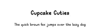 Cupcake Cuties by Ibra Creative Studio — Script Handwritten Font — thumbnail 1