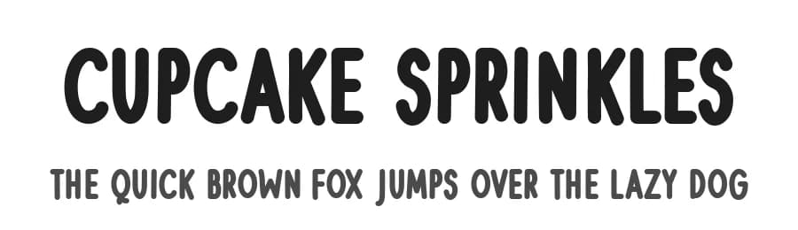 Cupcake Sprinkles by Hanna Bie — Script Handwritten Font