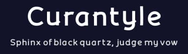 Curantyle by happyfine — Sans Serif Font — thumbnail 2