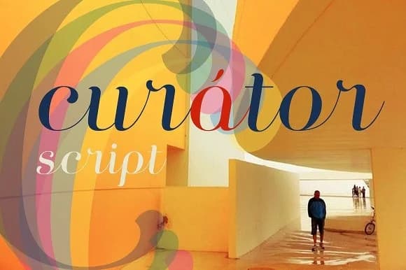 Curator Script Font by Etewut — Script Handwritten Font