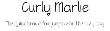 Curly Marlie by Nortenlab Studio — Script Handwritten Font — thumbnail 1