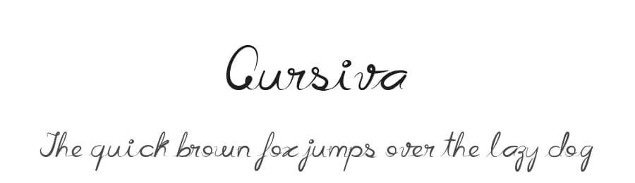 Cursiva by Danilo Miguel — Script Handwritten Font — preview 1