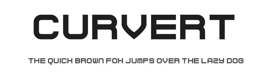 Curvert by Chequered Ink — Sans Serif Font