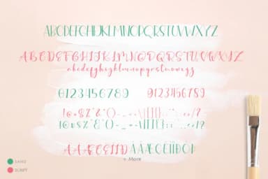 Cute Thing Duo Font by Khurasan — Script Handwritten Font — thumbnail 9