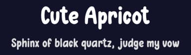 Cute Apricot by Hanna Bie — Script Handwritten Font — thumbnail 2