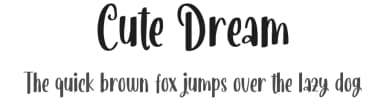 Cute Dream by RaisProject — Script Handwritten Font — thumbnail 1
