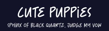 Cute Puppies by Letterative Studio — Script Handwritten Font — thumbnail 2