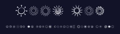 Cute Sun by Muhammad Yafinuha — Dingbats Font — thumbnail 2