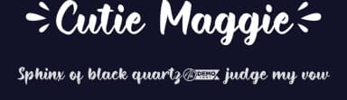 Cutie Maggie by NihStudio — Script Handwritten Font — thumbnail 2