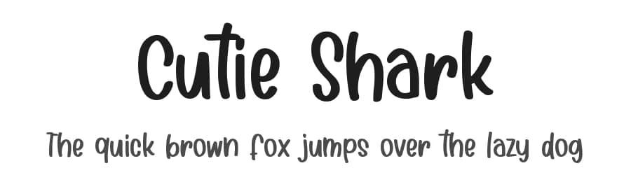 Cutie Shark by DM Letter Studio - Dimas Prasetyo — Script Handwritten Font