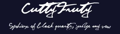 CuttyFruty by Jellyka Nerevan — Script Handwritten Font — thumbnail 2