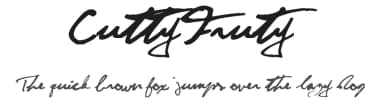 CuttyFruty by Jellyka Nerevan — Script Handwritten Font — thumbnail 1