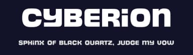 Cyberion by Letterhend Studio — Sans Serif Font — thumbnail 2