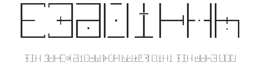 Cyboriez by Vladislav Fesko — Dingbats Font