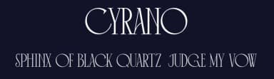 Cyrano by Dharmas Foundry — Serif Font — thumbnail 2