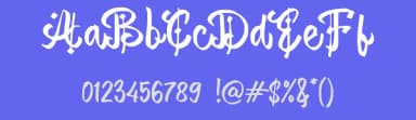 d Dongeng by wepfont.com — Script Handwritten Font — thumbnail 3