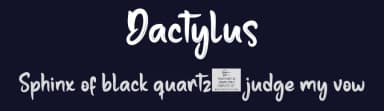 Dactylus by productype.com — Script Handwritten Font — thumbnail 2