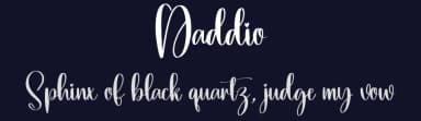 Daddio by Scratchones — Script Handwritten Font — thumbnail 2