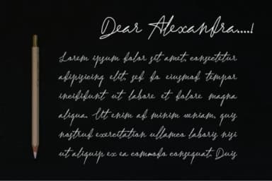 Daddy & Doctor Font by ZetDesign — Script Handwritten Font — thumbnail 4