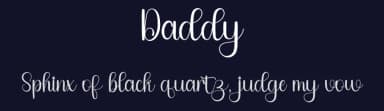 Daddy by FreshtypeINK — Script Handwritten Font — thumbnail 2