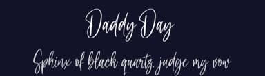Daddy Day by NJ Studio — Script Handwritten Font — thumbnail 2