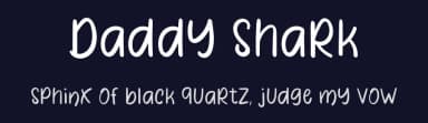 Daddy Shark by Erik Studio — Script Handwritten Font — thumbnail 2
