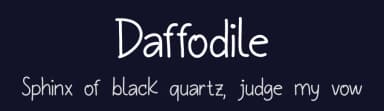 Daffodile by Faldy Kudo — Script Handwritten Font — thumbnail 2