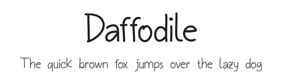Daffodile by Faldy Kudo — Script Handwritten Font