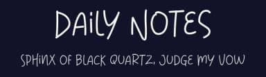 Daily Notes by Lettersiro Studio — Script Handwritten Font — thumbnail 2