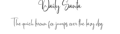 Daily Santa by Erik Studio — Script Handwritten Font — thumbnail 1