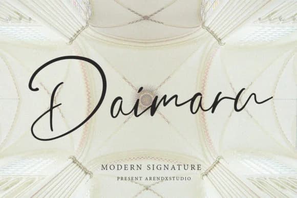 Daimaru Font by Arendxstudio — Script Handwritten Font
