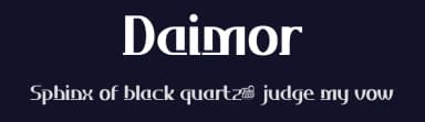 Daimor by twinletter — Sans Serif Font — thumbnail 2