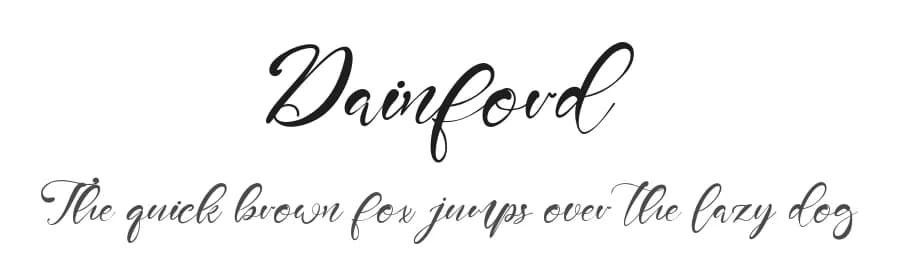 Dainford by Staircase Studio — Script Handwritten Font