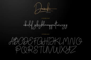 Daisuke Font by Grezline Studio — Script Handwritten Font — thumbnail 5